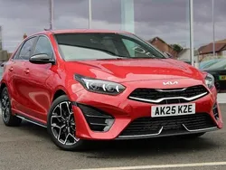 Red Used 2025 Kia Ceed GT GT-Line Hatchback | £20,527 (Fair price)