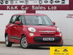 Red Used 2014 Fiat 500L Pop Star MPV | £6,295 (Fair price)
