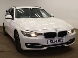 White Used 2014 BMW 318 Sport Line Estate | £5,490 (Fair price)