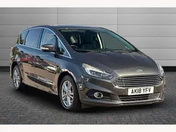 Grey Used 2018 Ford S-MAX Titanium MPV | £10,495 (Fair price)