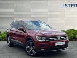 Ruby red Used 2019 VW Tiguan Allspace Match SUV | £17,495 (Good price)