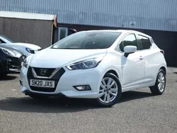 White Used 2020 Nissan Micra Acenta Hatchback | £10,500 (Fair price)