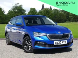 Blue Used 2019 Skoda Scala SE Hatchback | £11,295 (Fair price)