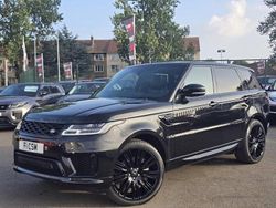 Black Used 2021 Land Rover Range Rover Sport HSE Dynamic SUV | £36,990 (A bit pricey)