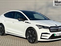White Used 2023 Skoda Enyaq iV vRS SUV | £28,491 (Fair price)