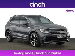 Grey Used 2021 VW Tiguan R-line SUV | £24,399 (Fair price)