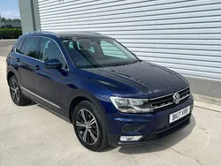 Blue Used 2017 VW Tiguan SE SUV | £10,477 (Fair price)