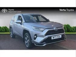 Silver Used 2021 Toyota RAV4 Hybrid SUV | £26,752 (Fair price)