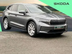 Grey New 2024 Skoda Enyaq iV ecoSuite SUV | £28,995 (A bit pricey)