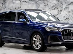 Blue Used 2021 Audi Q7 S-Line SUV | £36,589 (Good price)