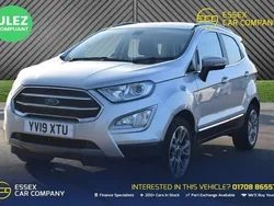 Silver Used 2019 Ford Ecosport Titanium SUV | £10,800 (Fair price)