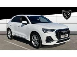 White Used 2021 Audi Q3 S-Line SUV | £26,323 (Fair price)