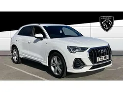 White Used 2021 Audi Q3 S-Line SUV | £26,344 (Fair price)