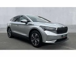 Brilliant silver metallic New 2024 Skoda Enyaq iV SUV | £28,990