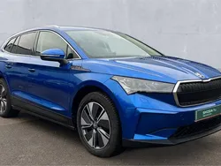 Blue Used 2024 Skoda Enyaq iV SUV | £29,536 (Fair price)