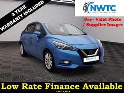 Blue Used 2020 Nissan Micra Acenta Hatchback | £9,195 (Fair price)