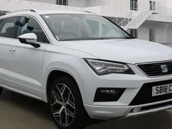 White Used 2018 Seat Ateca 4Drive SUV | £15,199 (Fair price)