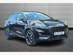 Black Used 2022 Ford Puma ST-Line X SUV | £18,894 (Fair price)
