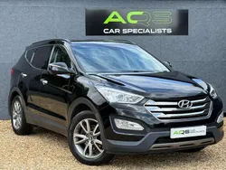 Black Used 2012 Hyundai Santa Fe Premium SUV | £5,995 (Expensive)
