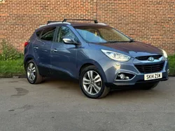 Blue Used 2014 Hyundai ix35 Premium SUV | £5,495 (Fair price)