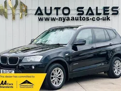 Black Used 2012 BMW X3 Comfort Edition SUV | £6,950 (Good price)