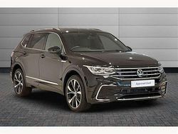 Black Used 2024 VW Tiguan Allspace R-line SUV | £34,490 (Fair price)