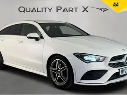 White Used 2022 Mercedes CLA180 Shooting Brake AMG line Estate | £16,400 (Good price)