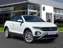 White New 2025 VW T-Roc Cabriolet Style Cabriolet | £31,490 (Super price)