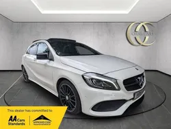 White Used 2016 Mercedes A200 AMG line Hatchback | £13,995 (Expensive)