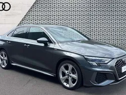 Grey Used 2024 Audi A3 S-Line Sedan | £23,998 (Fair price)