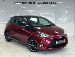Red/black Used 2017 Toyota Yaris Hatchback | £9,995 (Fair price)