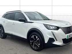 White Used 2022 Peugeot e-2008 Allure Premium SUV | £13,506 (Fair price)