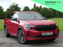 Red Used 2025 Skoda Kodiaq SportLine SUV | £40,995 (Expensive)