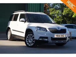 White Used 2014 Skoda Yeti Elegance SUV | £6,789 (Fair price)