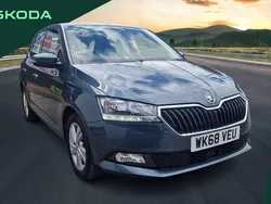 Grey Used 2018 Skoda Fabia SE Hatchback | £7,790 (Fair price)