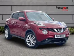 Red Used 2017 Nissan Juke N-Connecta SUV | £6,495 (Good price)