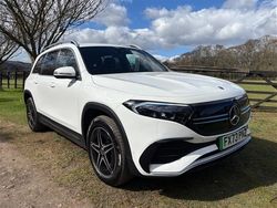 White Used 2023 Mercedes EQB300 AMG line SUV | £28,450