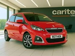 Red Used 2021 Peugeot 108 Allure Hatchback | £8,695 (Fair price)
