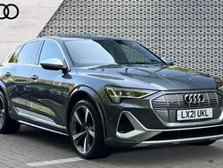 Grey Used 2021 Audi e-tron Advanced SUV | £30,407 (Good price)