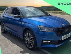 Blue Used 2023 Skoda Fabia Monte Carlo Hatchback | £18,000 (Fair price)