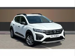 White Used 2021 Dacia Sandero Essentiel Hatchback | £10,999 (Fair price)