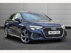 Blue Used 2024 Audi A3 S-Line Hatchback | £24,750 (A bit pricey)