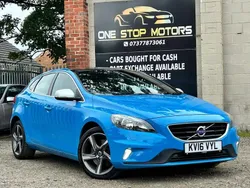 Blue Used 2016 Volvo V40 R-Design Estate | £7,995 (Good price)