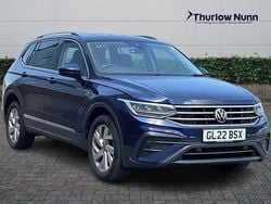 Blue Used 2022 VW Tiguan Allspace Life SUV | £19,700 (Good price)