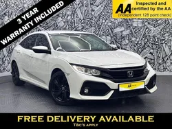 White Used 2018 Honda Civic SR Hatchback | £12,995 (Fair price)