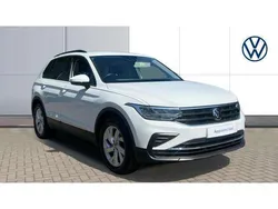 White Used 2022 VW Tiguan Life SUV | £18,845 (Fair price)