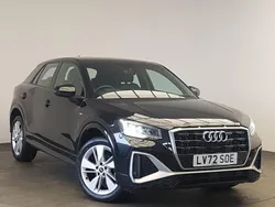Black Used 2022 Audi Q2 S-Line SUV | £24,498 (A bit pricey)