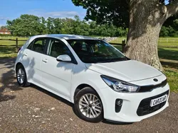 White Used 2020 Kia Rio 2 Hatchback | £7,571 (Fair price)
