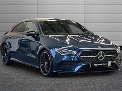 Blue Used 2023 Mercedes CLA180 AMG Line Premium Plus Sedan | £25,499 (Fair price)