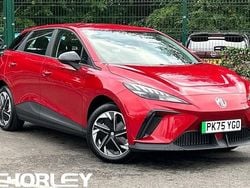 Red New 2025 MG MG4 EV Trophy Hatchback | £21,440 (Super price)
